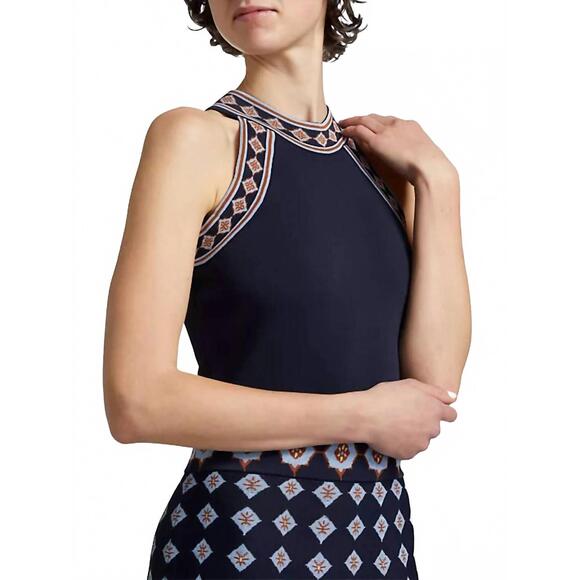 NEW CARA CARA sandrinna dress in jules navy - Picture 5 of 8